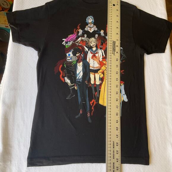 Funimation My Hero Academia Men’s Short Sleeve T-shirt size XS, Black, Horikoshi - Picture 4 of 7